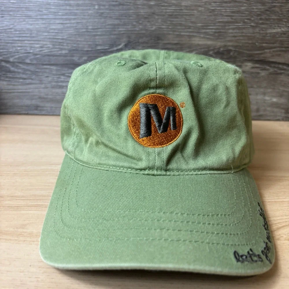 Merrell Hat Cap‎ Strap Back Womens Green Outdoors Adjustable